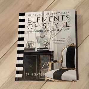 Elements of Style Book by Erin Gates - Black and White